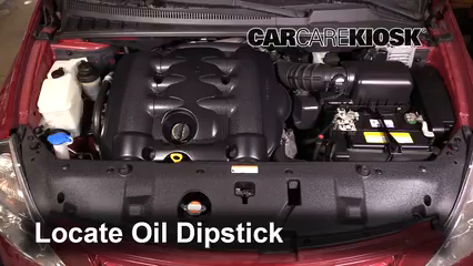 2009 Kia Sedona LX 3.8L V6 Oil Check Oil Level
